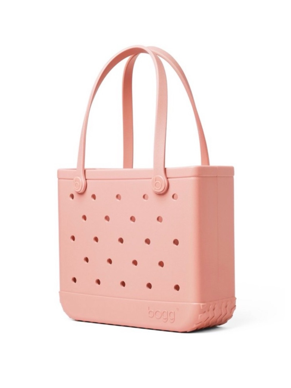 BOGG BAG Baby Bogg Tote Peach Daiquiri Pink Washable Beach Bag w/ Insert